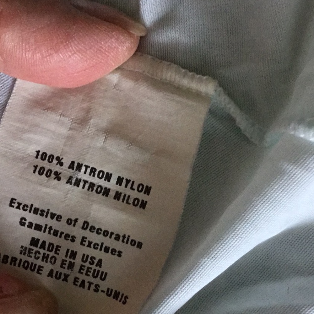 Miss Elaine  Soft Aqua Nightgown Size Med - Picture 5 of 6